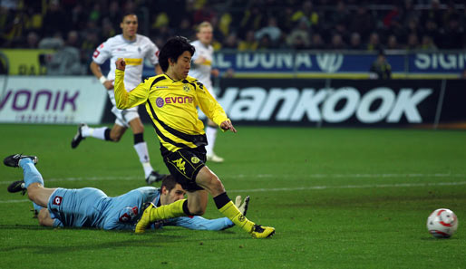 Platz 2: Shinji Kagawa von Borussia Dortmund war die Überraschung der Hinrunde. Bis zu seiner Verletzung sammelte er 10 Scorer-Punkte (8 Tore/2 Vorlagen)