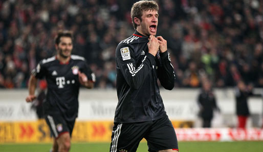 Platz 1: Thomas Müller war mit 34 Einsätzen eine feste Konstante beim FC Bayern. 25 Scorerpunkte sammelte der 21-Jährige (12 Tore/13 Vorlagen)