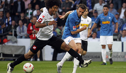 Bochum - Gladbach 1:1: Der VfL startete stark in die Partie. In der 24. Minute bereitete Christoph Dabrowski (r.) das 1:0 vor