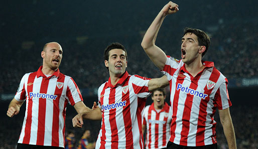SECHSTER: Mit dem sechsten Tabellenplatz hat sich auch Athletic Bilbao die Teilnahme an der Europa League erarbeitet