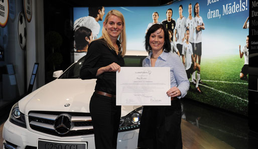 Der Medien-Kick-Off von Mercedes-Benz zur Frauen WM 2011