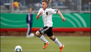 Pass- und Ideengeber: Levent Aycicek von Werder Bremen ist Steffen Freunds Spielmacher. Er kommt bisher auf 18 U-17-Länderspiele