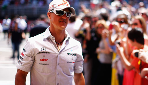 Platz 9: Michael Schumacher (42 Jahre, Formel 1). Jahresverdienst: ca. 23,2 Millionen Euro