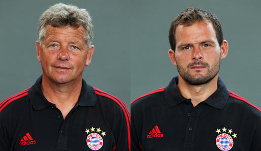 Neu im Trainerstab sind derweil Co-Trainer Peter Hermann (l.) und Torwarttrainer Toni Tapalovic