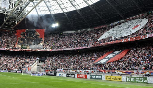 16. Platz: Ajax Amsterdam, Amsterdam Arena. Zuschauerschnitt: 47.316