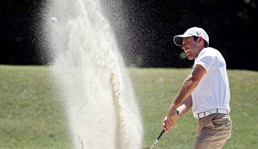 Charl Schwartzel hat als Kind bestimmt gerne im Sandkasten gespielt. Im Vorfeld der PGA-Championship frischt er diese Gefühle wieder auf