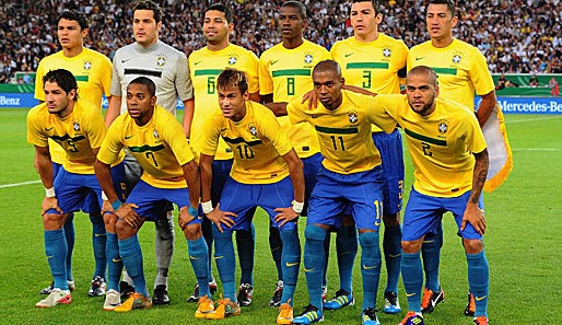 Brasiliens Copa-America-Versager ohne Marcelo, Maicon und Co.: Aber Neymar (No. 10) ist dabei