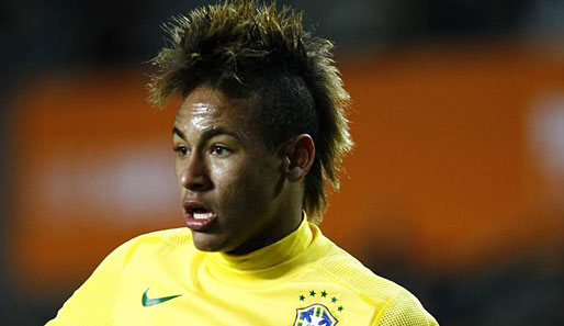 Das gelbe Nationalmannschafts-Trikot steht ihm ebenfalls gut. Mit der brasilianischen Selecao wurde Neymar 2011 U-20-Südamerikameister