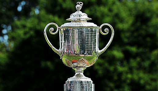 Herzlich Willkommen am 1. Tag der PGA Championship 2011 in Atlanta. Und darum geht es: die Wanamaker Trophy