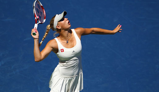 Die Weltranglistenerste Caroline Wozniacki setzte sich auch klar durch, mal schauen, ob sie dieses Mal ihren ersten Grand-Slam-Titel holt...