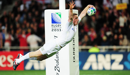 Bevor er Rugby-Spieler wurde, war Chris Ashton bestimmt Klippenspringer. Der Engländer achtet bei seinen Versuchen auch auf die Ästhetik