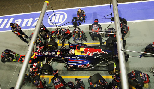 Die Red Bull-Crew lieferte wie Vettel selbst wieder eine Top-Leistung ab. Die Strategie ging voll auf. Sicher fuhr er das Rennen nach Hause