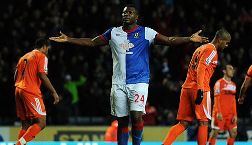 Rang 4: Yakubu Ayegbeni von den Blackburn Rovers (17 Tore)