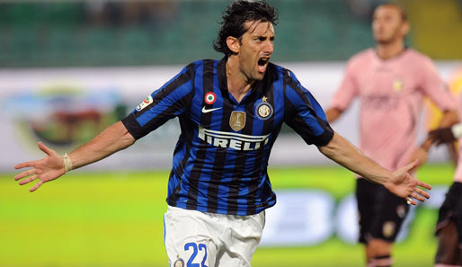 Rang 2: Diego Milito von Inter Mailand (24 Tore)