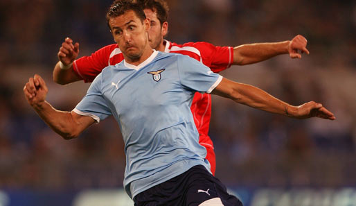 Rang 5: Miroslav Klose von Lazio Rom (11 Tore)