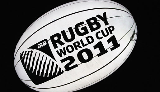 Die Eröffnungsfeier der Rugby-WM fand im traditionsreichen Eden Park in Auckland statt. Dieser gigantische Rugby-Ball schwebte thronend über dem Stadion