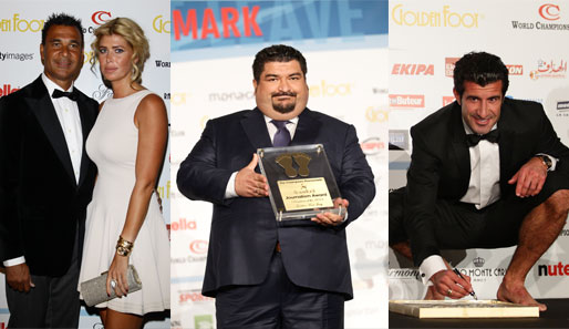 Die Golden Foot Awards: Eigentlich eine sinnlose Preisverleihung. Dank Madame Gullits Schlauchboot-Lippen, Maradona-Double und Luis Figo wurde es dennoch ganz lustig