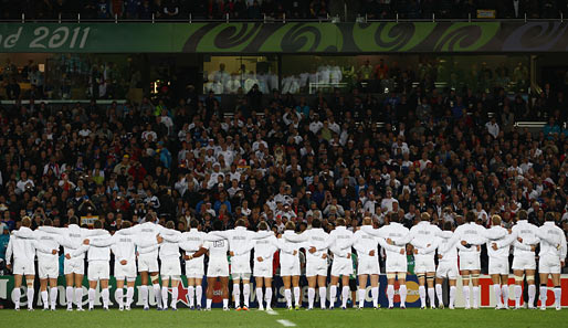 Viertelfinale, Frankreich - England 19:12 - Mit vier Siegen hatten sich die Engländer für die Finalrunde qualifiziert