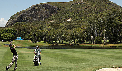 Was für eine Idylle! Der Australier Brendan Smith in Australien bei der Australian PGA Championship, jetzt fehlt eigentlich nur noch ein Känguru, das durchs Bild hoppelt
