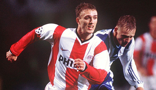 Dennis Rommedahls Stern ging beim PSV Eindhoven auf. 1998 spielte er mit 20 Jahren dort bereits in der Champions League