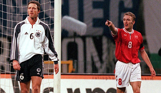 Bei einem Freundschaftsspiel gegen Deutschland am 15.11.2000 traf Rommedahl beim 2:1 Sieg der Dänen doppelt, sehr zum Unmut von Thomas Linke