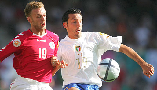 Die EM 2004 verlief für Dennis Rommedahl enttäuschend. Nur gegen Zambrottas Italiener spielte er durch, sonst reichte es lediglich für Kurzeinsätze