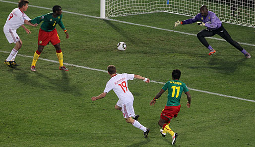 Bei der WM 2010 sorgte Rommedahl gegen Kamerun mit einem Tor und einer Vorlage für den einzigen dänischen Sieg