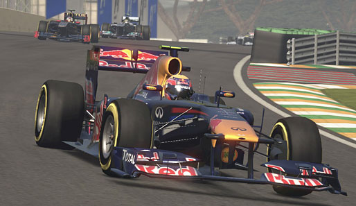 Original-Screenshots aus der Formel-1-Simulation F1 2011