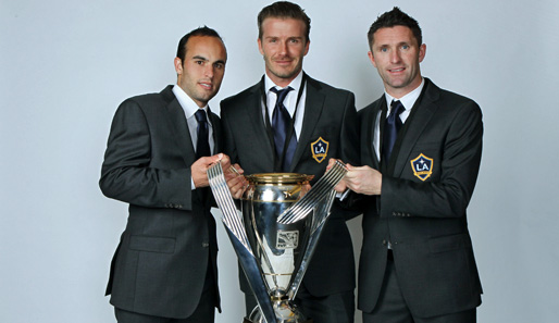 Gemeinsam mit David Beckham und Landon Donovan holte Keane bei Los Angeles Galaxy 2011 den MLS Cup