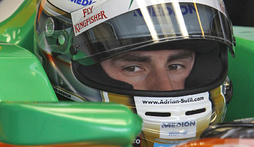 Platz 8: Adrian Sutil (Force India, 38 Punkte)