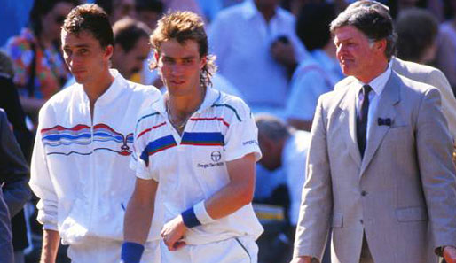 Das Wimbledon-Finale 1987: Ivan Lendl vs. Pat Cash! Modisch bis heute unerreicht...