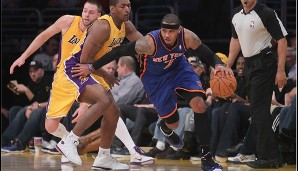 Platz 2: Topscorer Carmelo Anthony und die New York Knicks haben ihren Marktwert um 19% vergrößert. Mit 780 Millionen Dollar liegen sie nur noch hinter einem Team