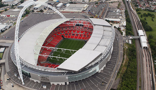 Das Wembley-Stadion ist der Austragungsort des Champions-League-Finals 2012/2013