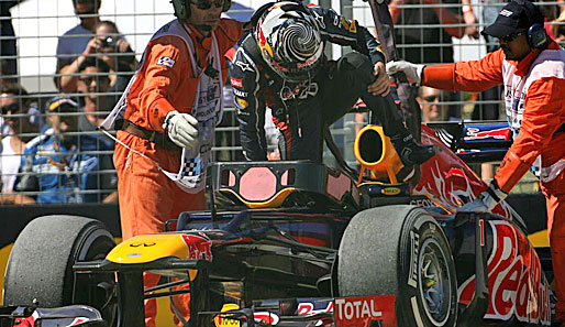 Allerdings kostete Vettel der Ausritt im Gegensatz zu Alonso keine Startplätze. Obwohl: Platz sechs war auch nicht gerade Vettels Traum-Position