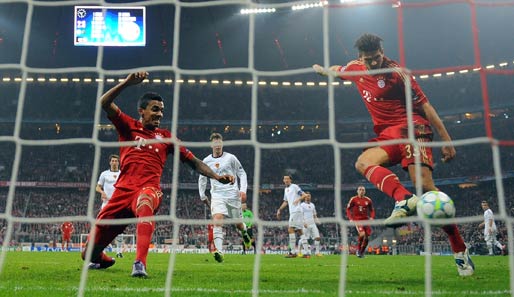 Mario Gomez versenkte bereits deutlich schwierigere Bälle, als den zum 3:0 der Bayern