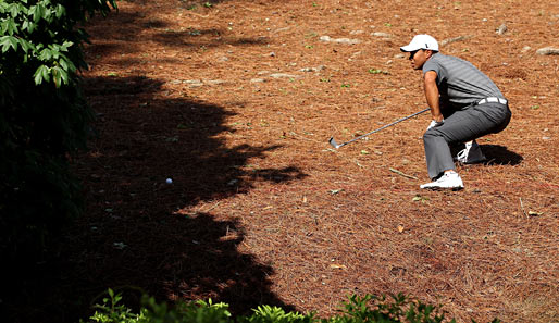 Tiger Woods machte einige richtig schlechte Schläge, aber am Ende wurde es noch die ordentliche 72