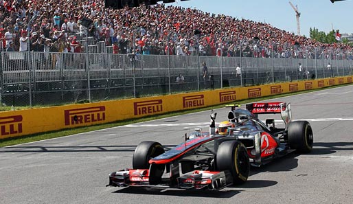 Lewis Hamilton fuhr derweil am Ende als Erster über die Ziellinie und ist somit bereits der siebte Sieger im siebten Rennen in dieser Saison