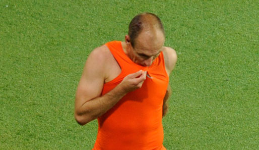Es war erneut nicht das Spiel von Arjen Robben, der nach 83 Minuten ausgewechselt wurde