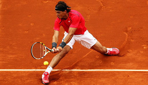 Im Spiel gegen Juan Monaco hatte Rafael Nadal keinerlei Probleme. Der Spanier deklassierte den Argentinier und gab lediglich im ersten Satz zwei Spiele ab