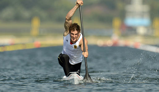 Sebastian Brendel machte im Kanu-Spring über 200 Meter zwar eine gute Figur, ging medaillentechnisch aber trotzdem leer aus