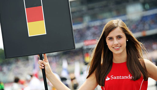 Die schönsten Frauen am Rande des Deutschland-GP in Hockenheim