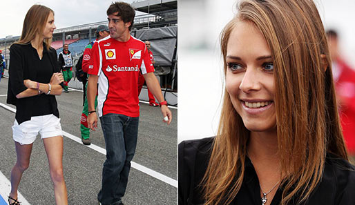 Willkommen in Hockenheim, Dasha Kapustina. Die neue Freundin von Fernando Alonso war definitiv einer der Hingucker des Wochenendes