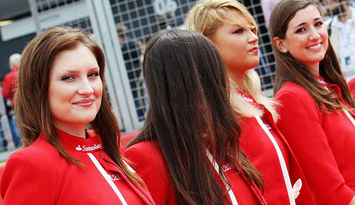 Blondinen bevorzugt: Die heißesten Gridgirls vom England-GP in Silverstone
