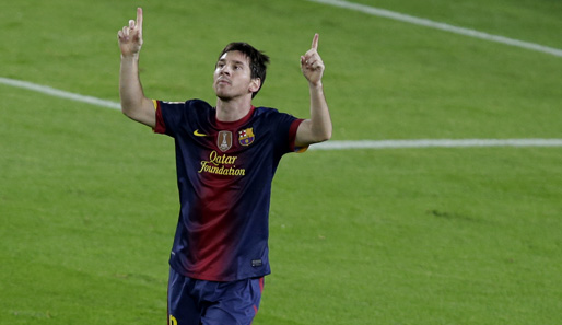 Rang 1: Lionel Messi vom FC Barcelona (46 Tore)