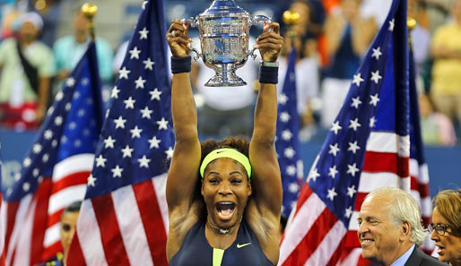 Es gibt ja auch sicher Schöneres, als Gegnerin Serena Williams beim ausgelassenen Jubel über ihren 15. Grand-Slam-Titel zuzusehen