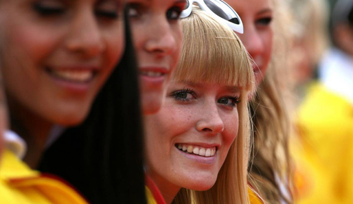 Kunterbunte Vielfalt: Die heißesten Gridgirls vom Belgien-GP in Spa