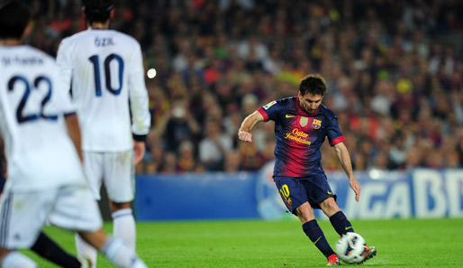 Unaufhaltsam: Messi traf per Traumfreistoß zum zwischenzeitlichen 2:1 für Barca