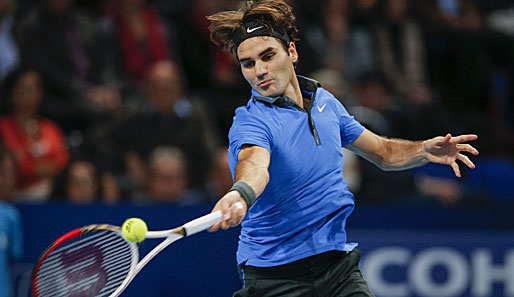 Roger Federer (Schweiz) - Bilanz 2012: 68-10, 6 Turniersiege