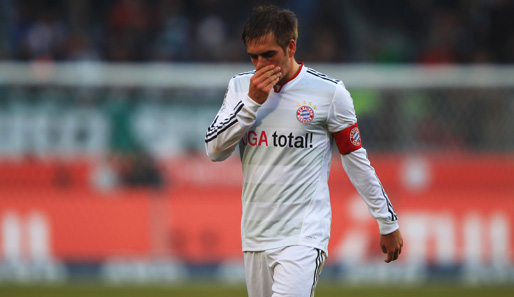 Nach dem Abgang von Mark van Bommel steigt Philipp Lahm im Januar 2011 sogar zum Mannschaftskapitän des FC Bayern München auf.