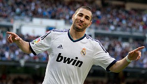 Rang 6: Karim Benzema von Real Madrid (5 Tore)